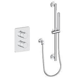 1 function thermostatic shower system