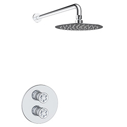 1 function thermostatic shower system