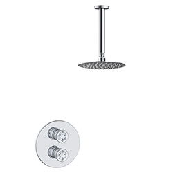 1 function thermostatic shower system