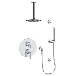 2 function pressure balanced shower system (with or. without shared function)