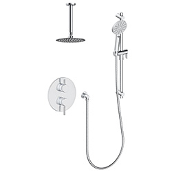 2 function pressure balanced shower system (with or. without shared function)