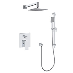 2 function pressure balanced shower system (without shared function)