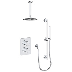 2 function thermostatic shower system (with or. without shared function)