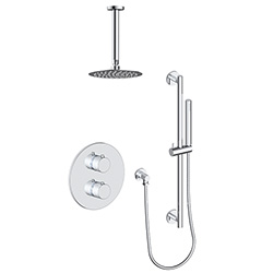 2 function thermostatic shower system (with or. without shared function)