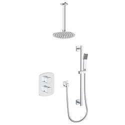 2 function thermostatic shower system (with or. without shared function)