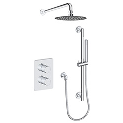 2 function thermostatic shower system (with or. without shared function)